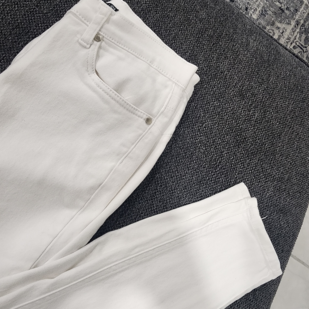 VENUS Women's Crisp White Skinny Jeans - Picture 2 of 6